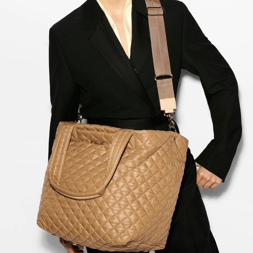 Caramel Medium Metro Tote Deluxe