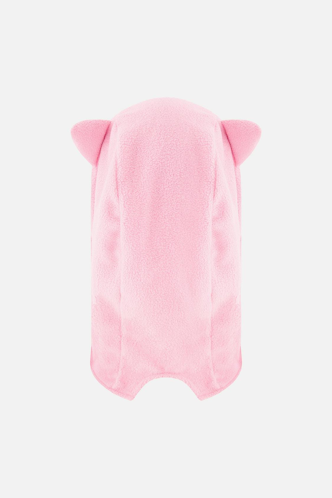 Oversized Polar Balaclava For Ski Helmet Pink
