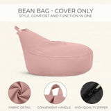ZICOTO Comfy Bean Bag Chair for Kids - Cozy & Stylish Bean Bag Cover for a Soft Lounger - Durable & Lightweight Bean Bag Chair for Toddlers, Boys & Girls