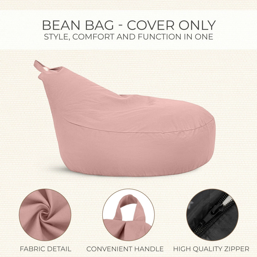 ZICOTO Comfy Bean Bag Chair for Kids - Cozy & Stylish Bean Bag Cover for a Soft Lounger - Durable & Lightweight Bean Bag Chair for Toddlers, Boys & Girls