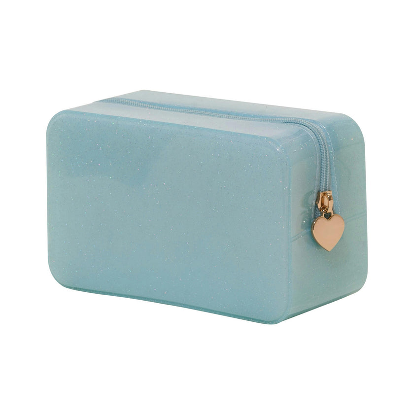 Malibu Jelly Glitter Pouch Collection - Blue