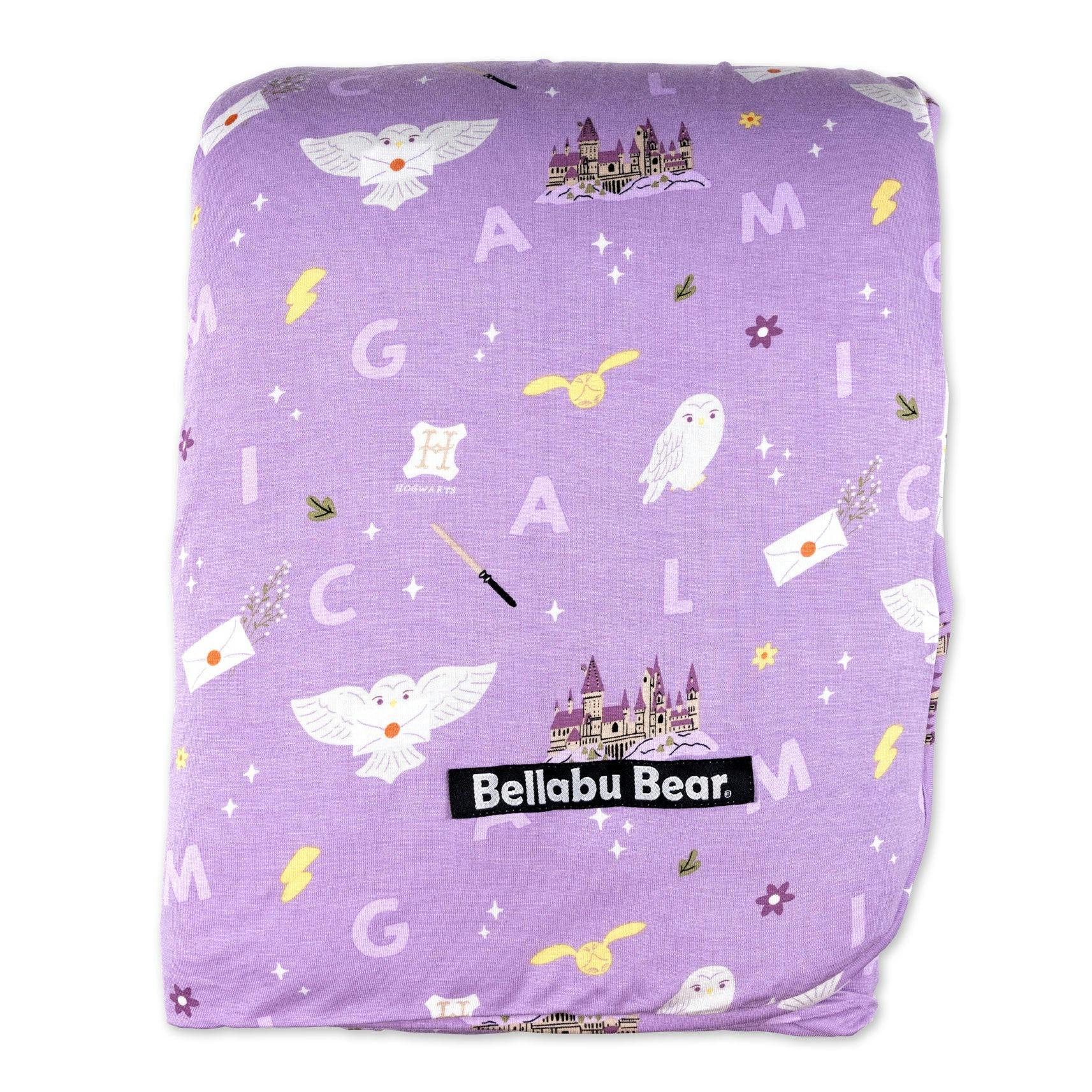 Hedwig's Magical Mail Bamboo Sherpa Blanket