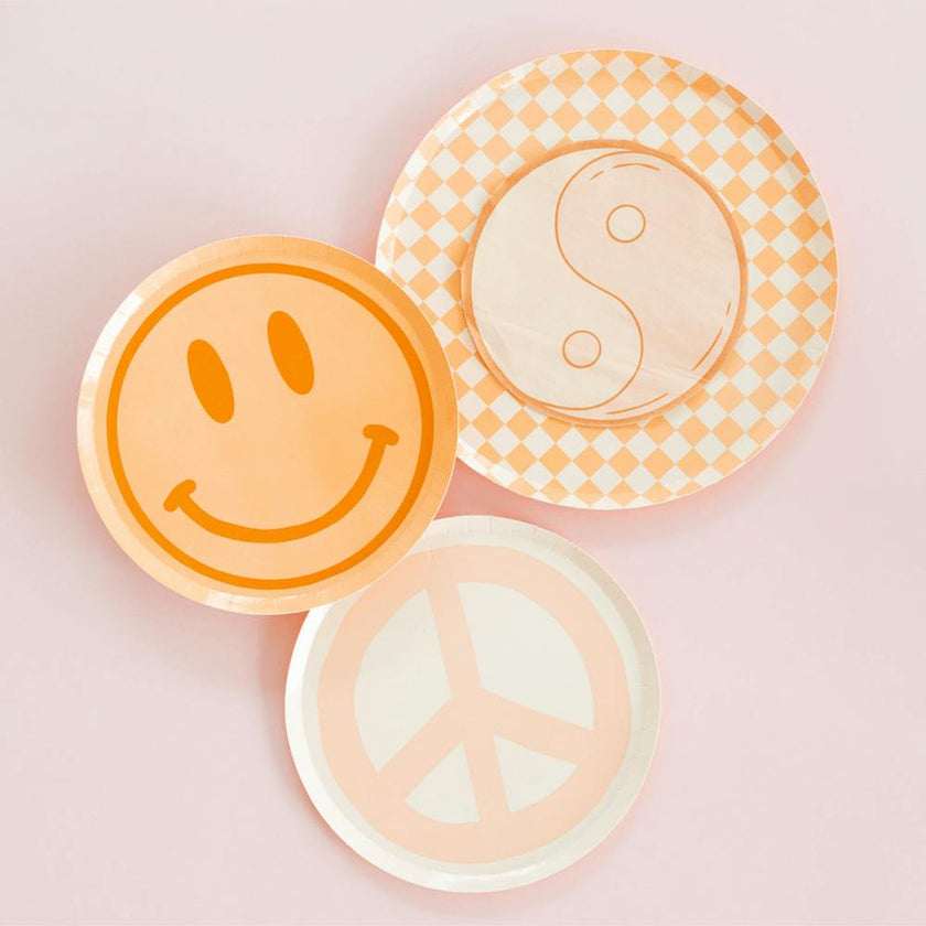 Peace & Love Yin & Yang Large Napkins