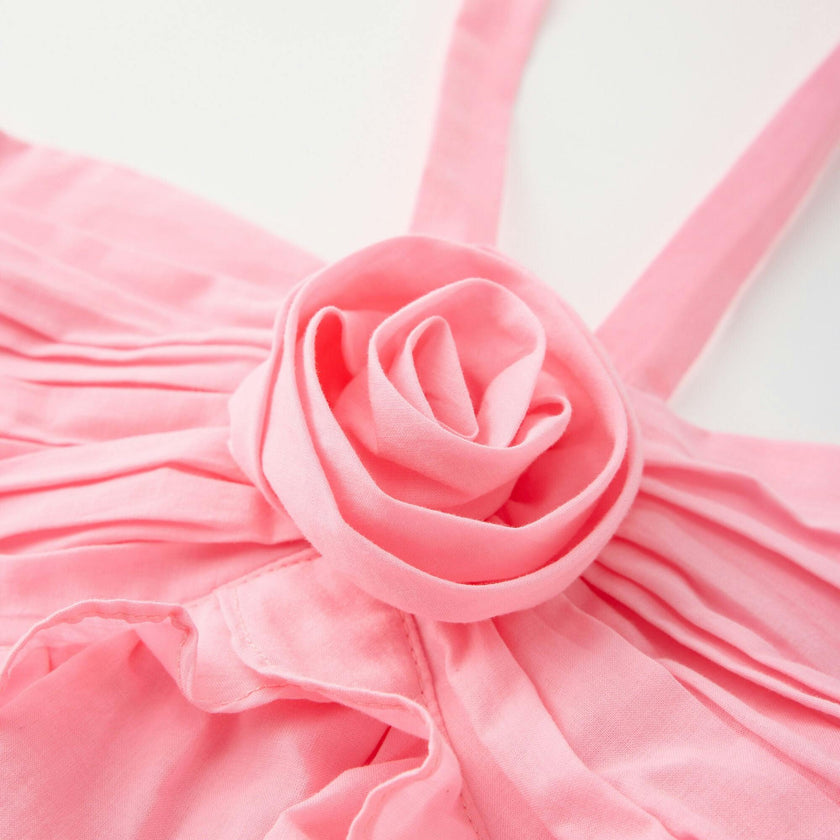 Ellie Cotton Frill Maxi Dress