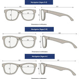 Baby Blue Navigator I Amber Lenses