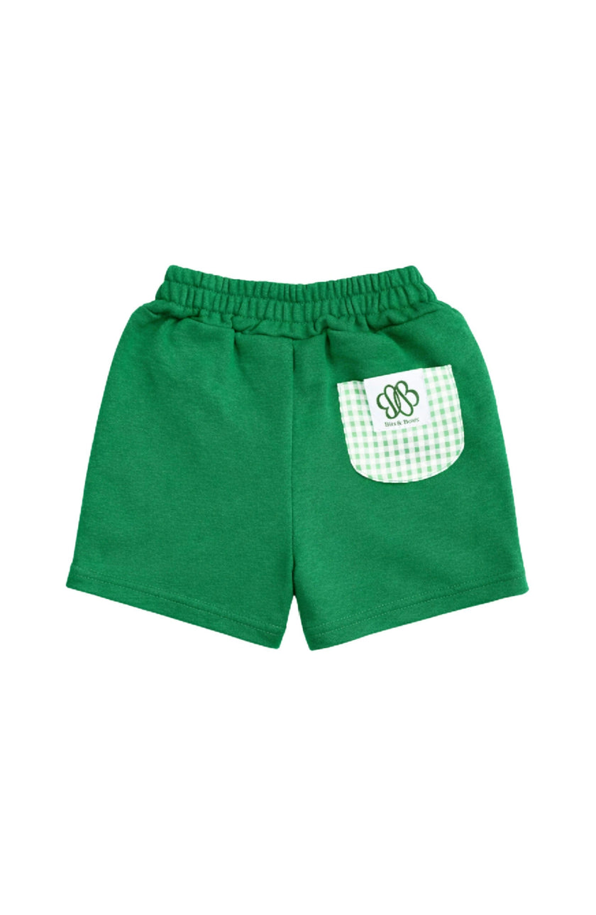 The Seersucker Pocket Short - Green