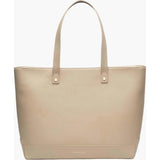 Vegan Leather Work Tote Bag with Removable Insulated Pouch