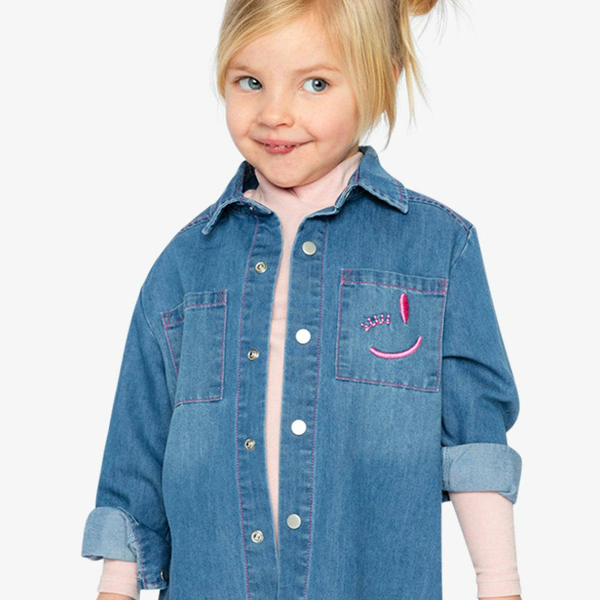 Denim Shirt Navy Blue