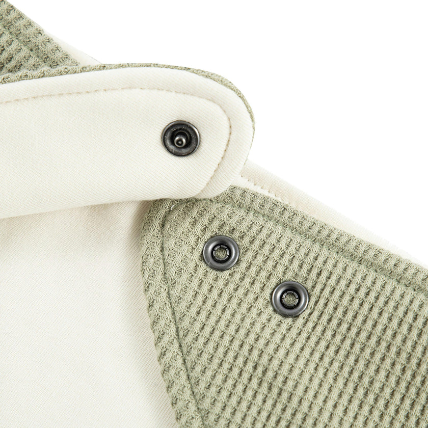 Tea Waffle Kerchief Bib