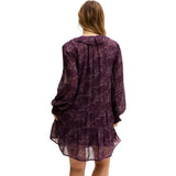 Henrietta Floral Print Button Down Mini Dress