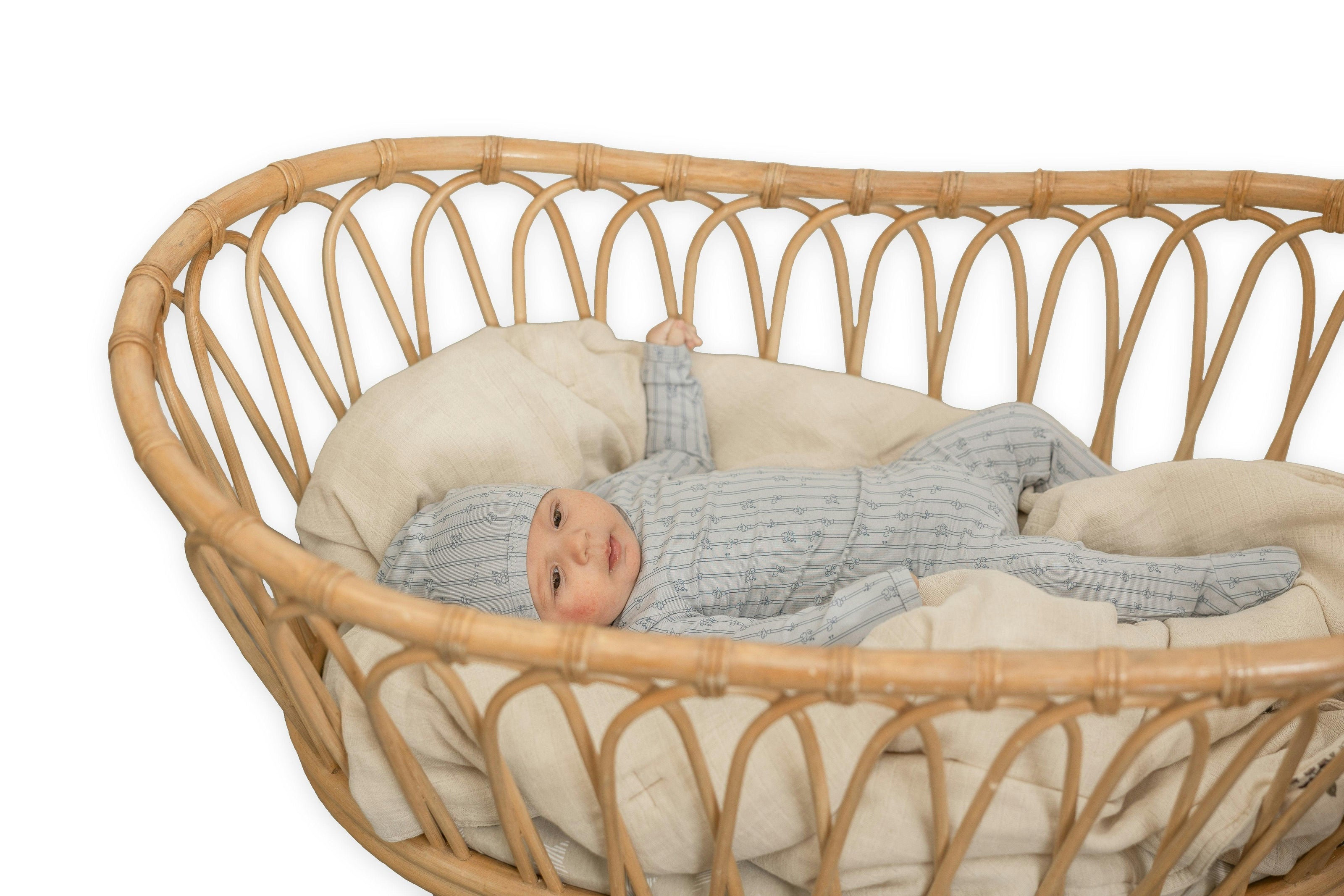 Soft Cotton Modal Onesie and Hat
