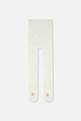 Knit Strawberry Tights Off-White