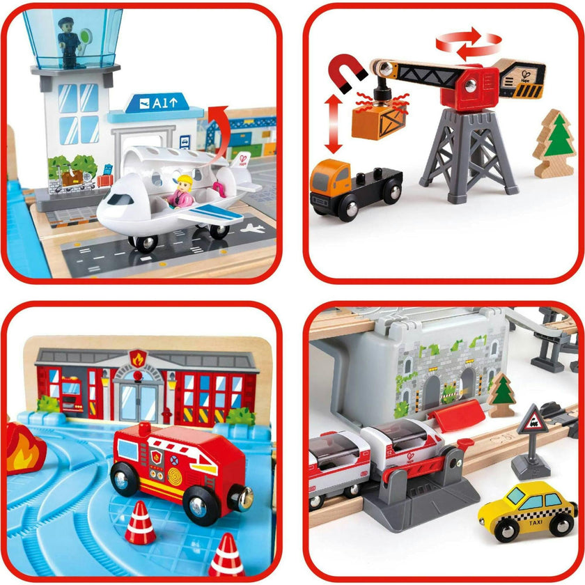 Bucket Super Cityscape Transport Builder Train Set