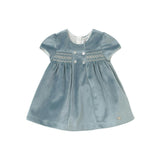 Newborn Girl Velvet Dress