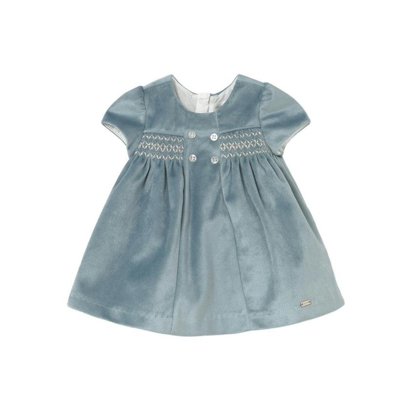 Newborn Girl Velvet Dress