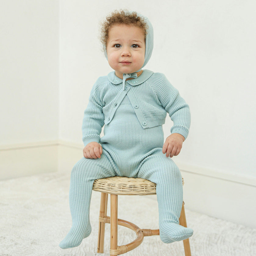 Onesie and Cardigan Set Seabrook