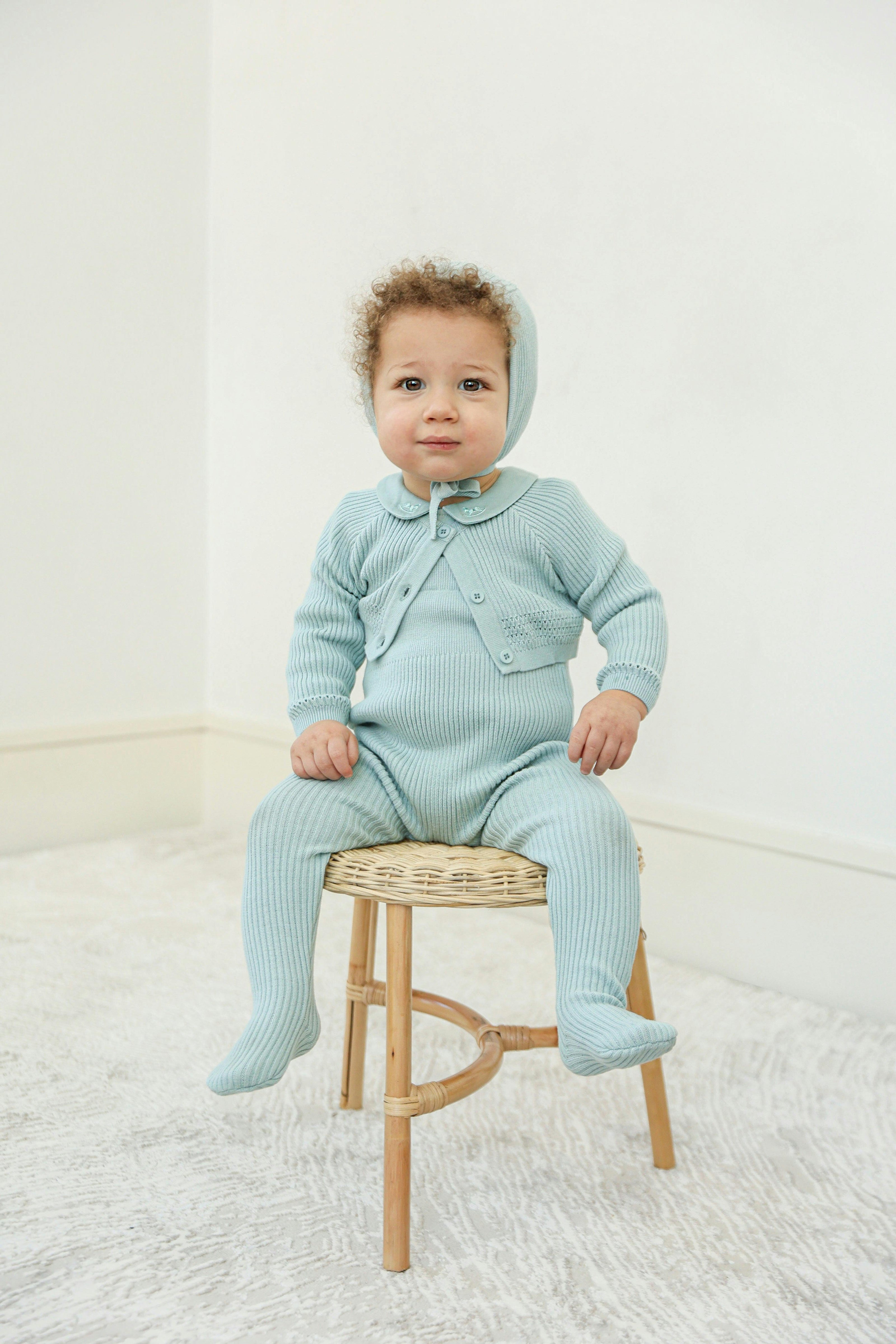 Onesie and Cardigan Set Seabrook
