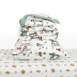 Cotton Muslin Toddler Bedding 3 Piece Set - Cowpoke