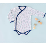 Puffin Print Kimono Onesie