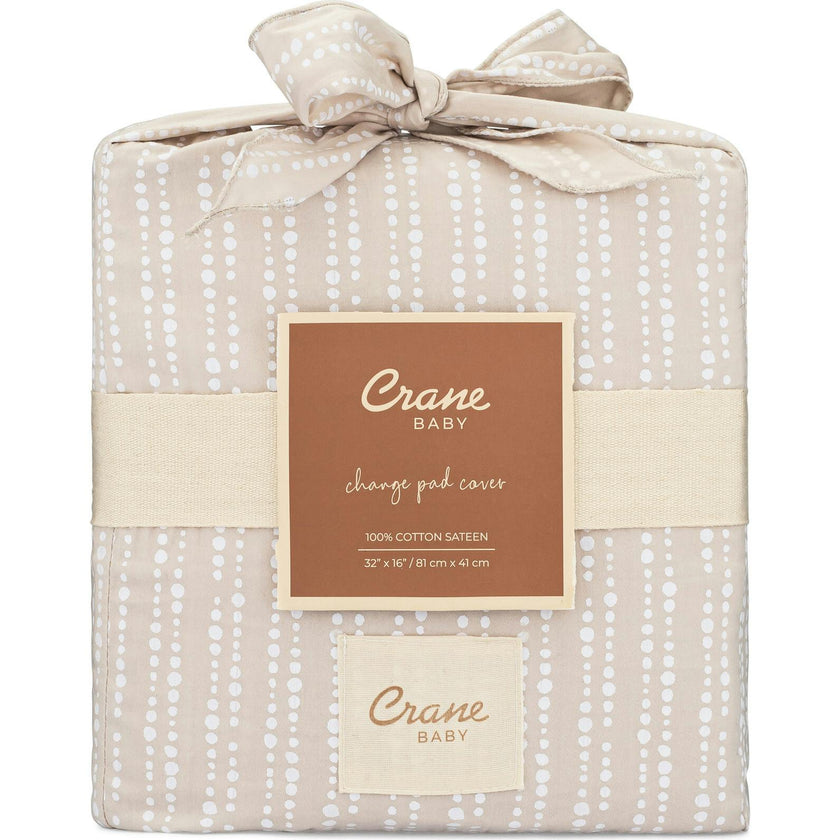 Cove Quilted Change Pad Cover (Neutral Dot)