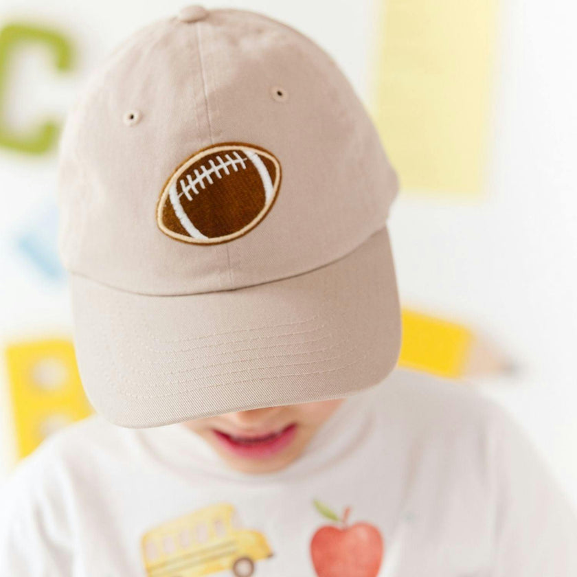Football Patch Baseball Hat