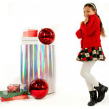 A Leading Role Premium Child Sherpa Argyle Swing Skirt, Multi