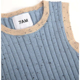 Baby Boys Hug Me Ribbed Contrast Trim Tank Top