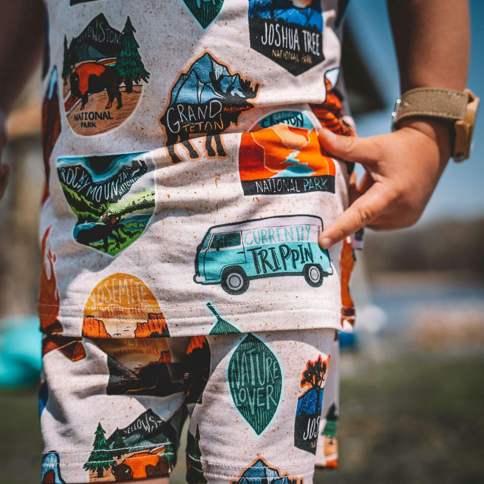 Tiny Traveler 2 Piece Shorts Set