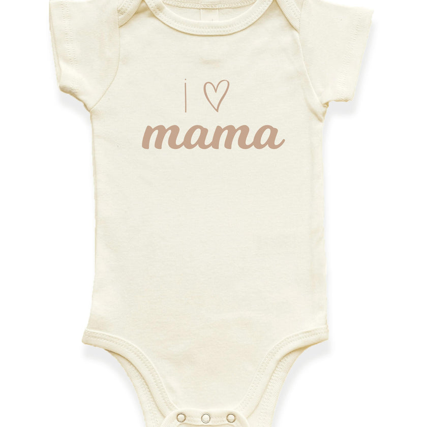 I Love Mama Organic Baby Bodysuit