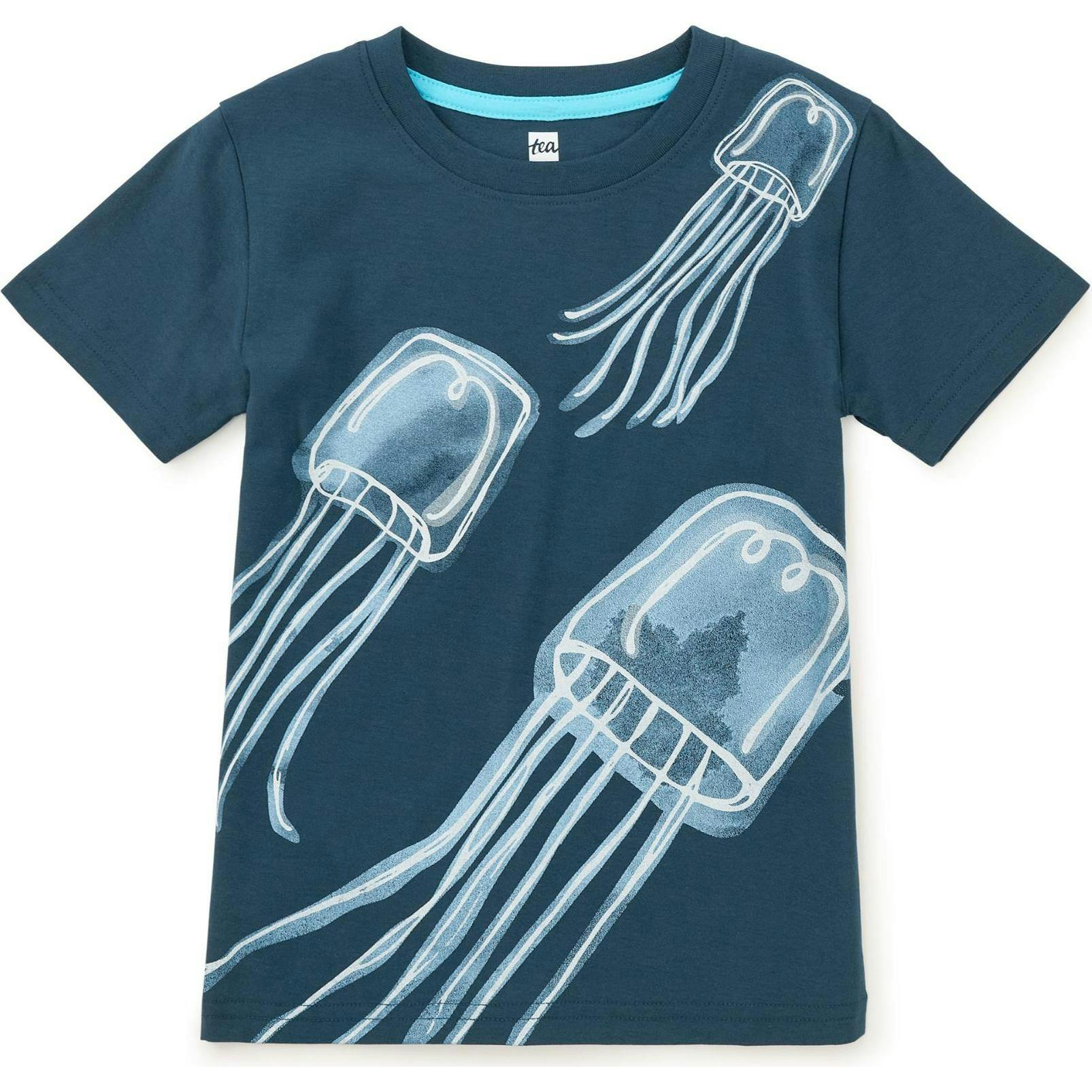 Jellyfish Graphic Tee, Blue
