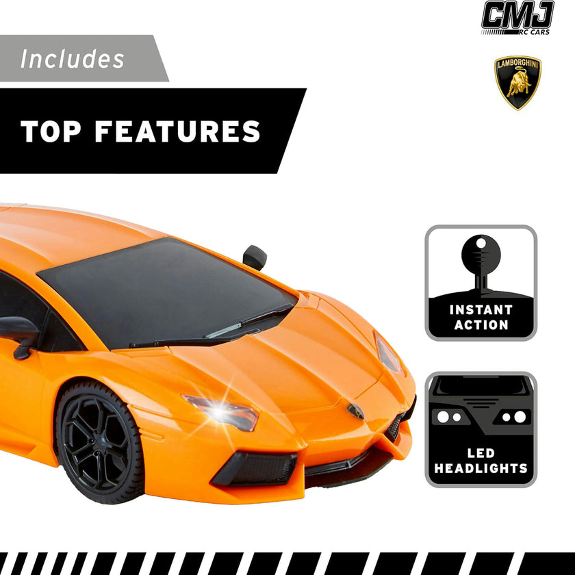 CMJ RC Car: Lamborghini LP700-4 - Orange