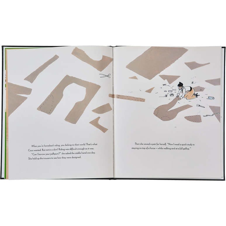 Coco and the Little Black Dress Leather Bound Children's Book