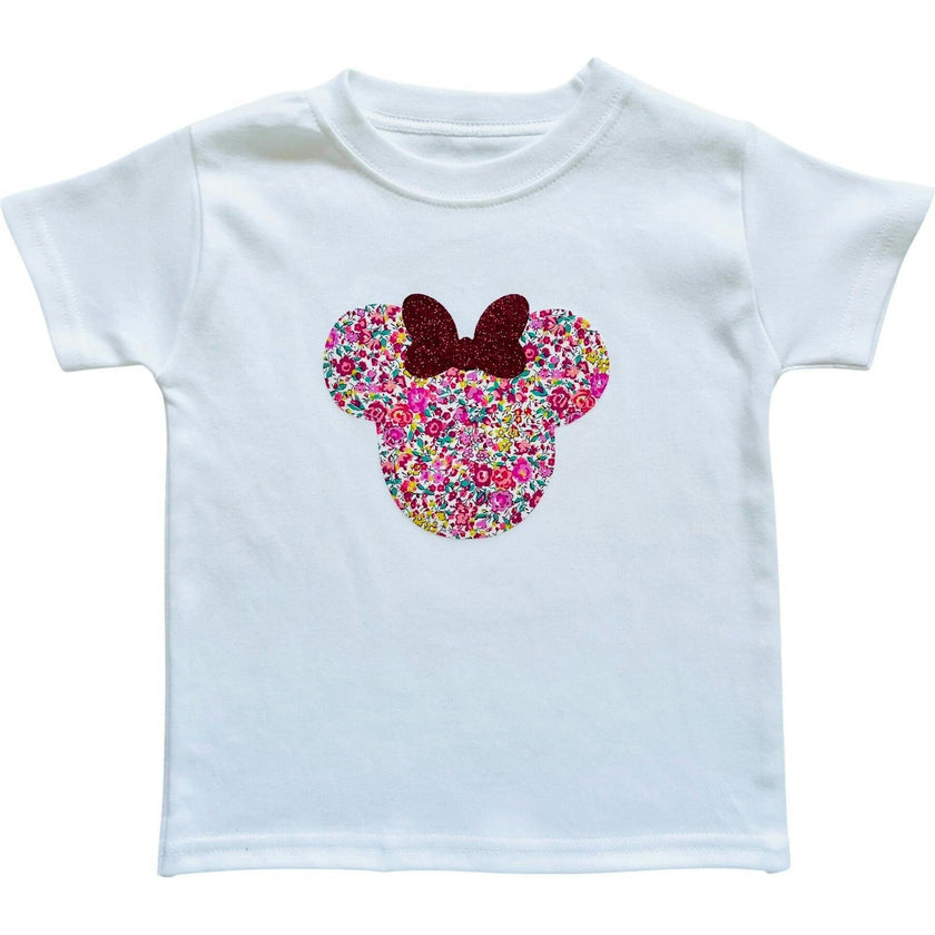 Liberty of London Childrens Minnie Short Sleeve T-Shirt, White