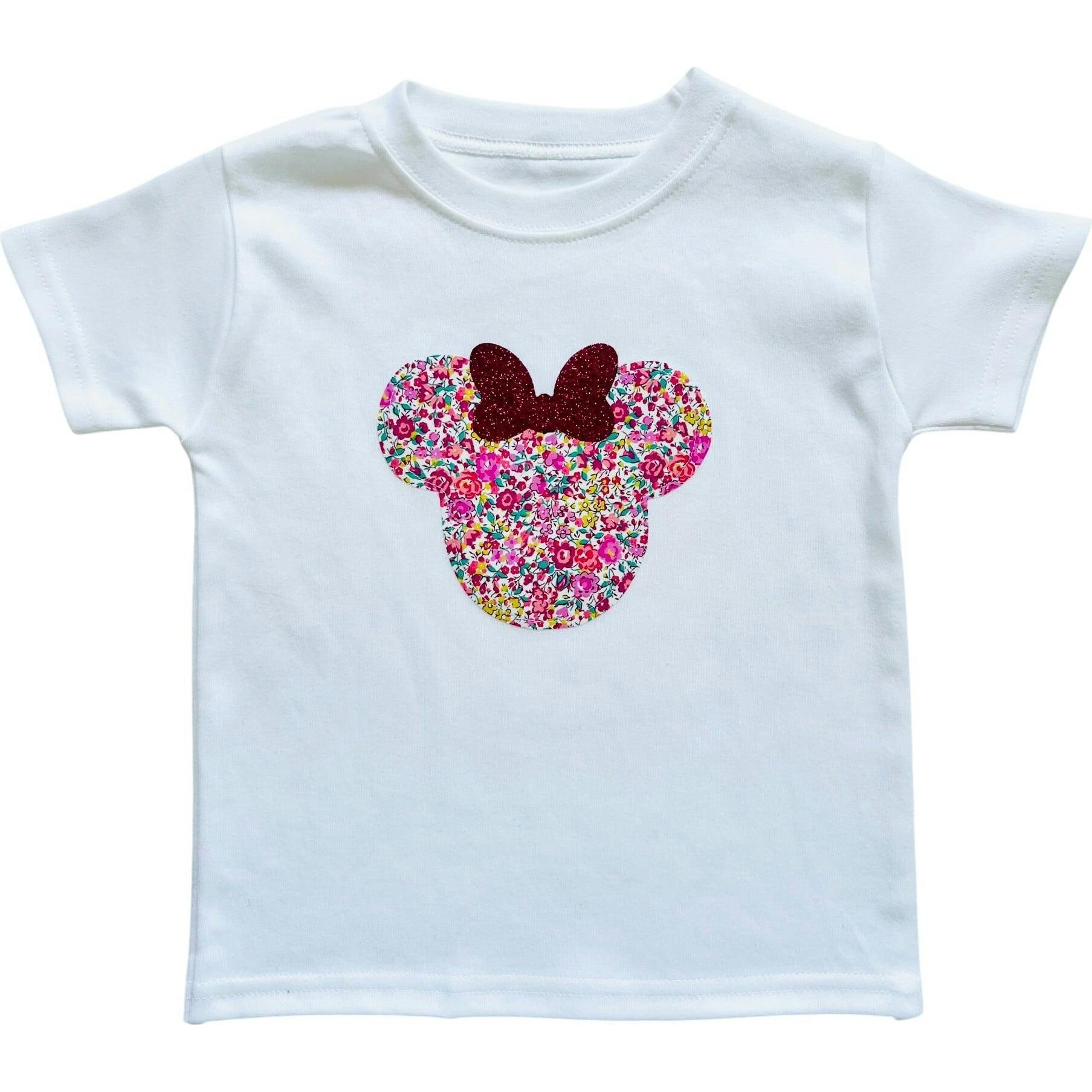 Liberty of London Childrens Minnie Short Sleeve T-Shirt, White