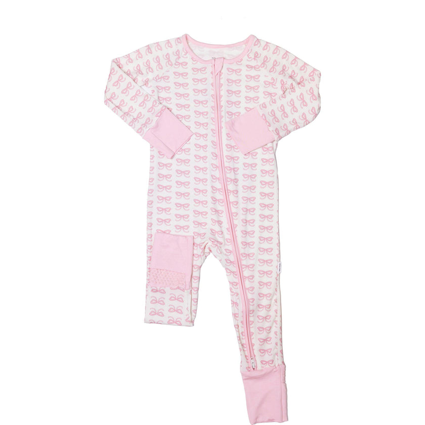 Bow - Sleep Romper zip