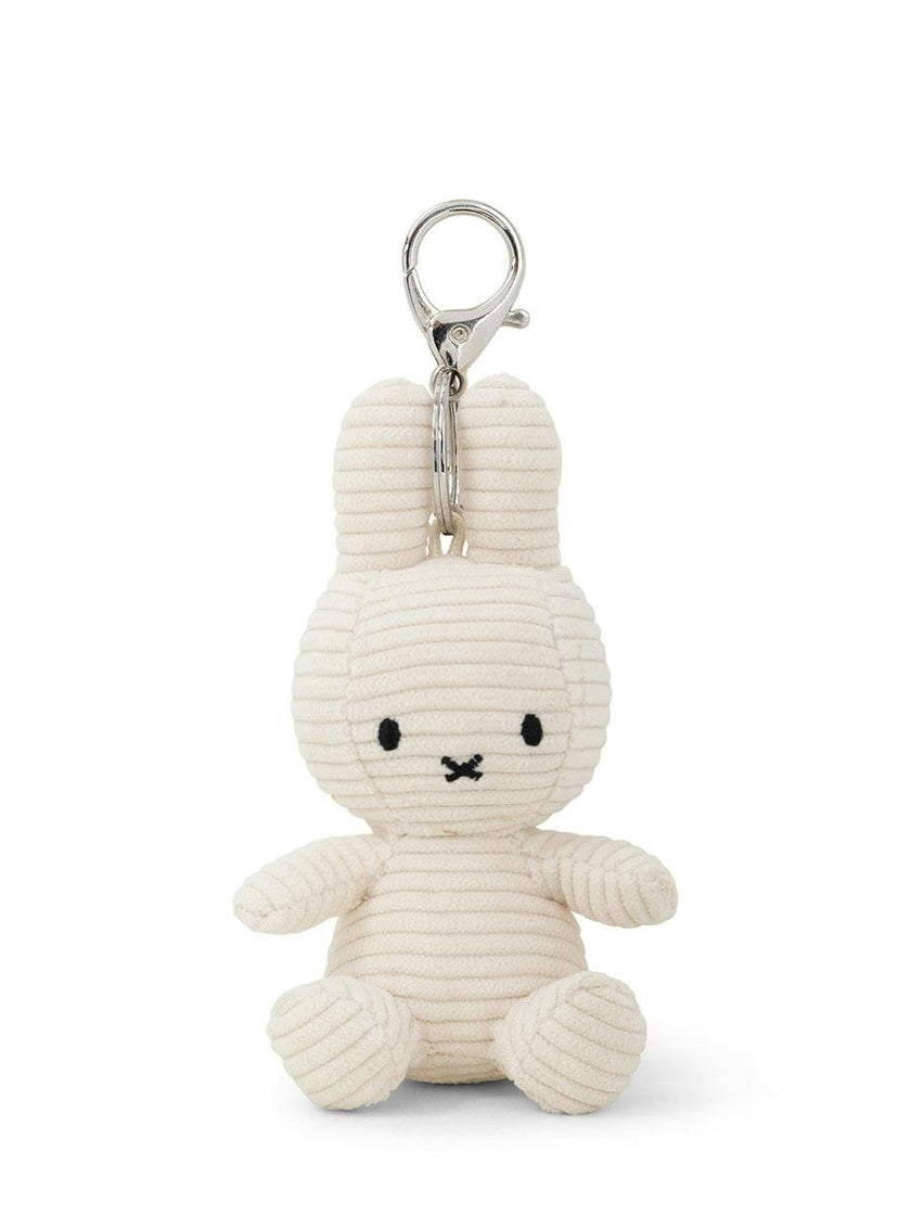 Miffy Keychain ECO Corduroy Offwhite - 4"