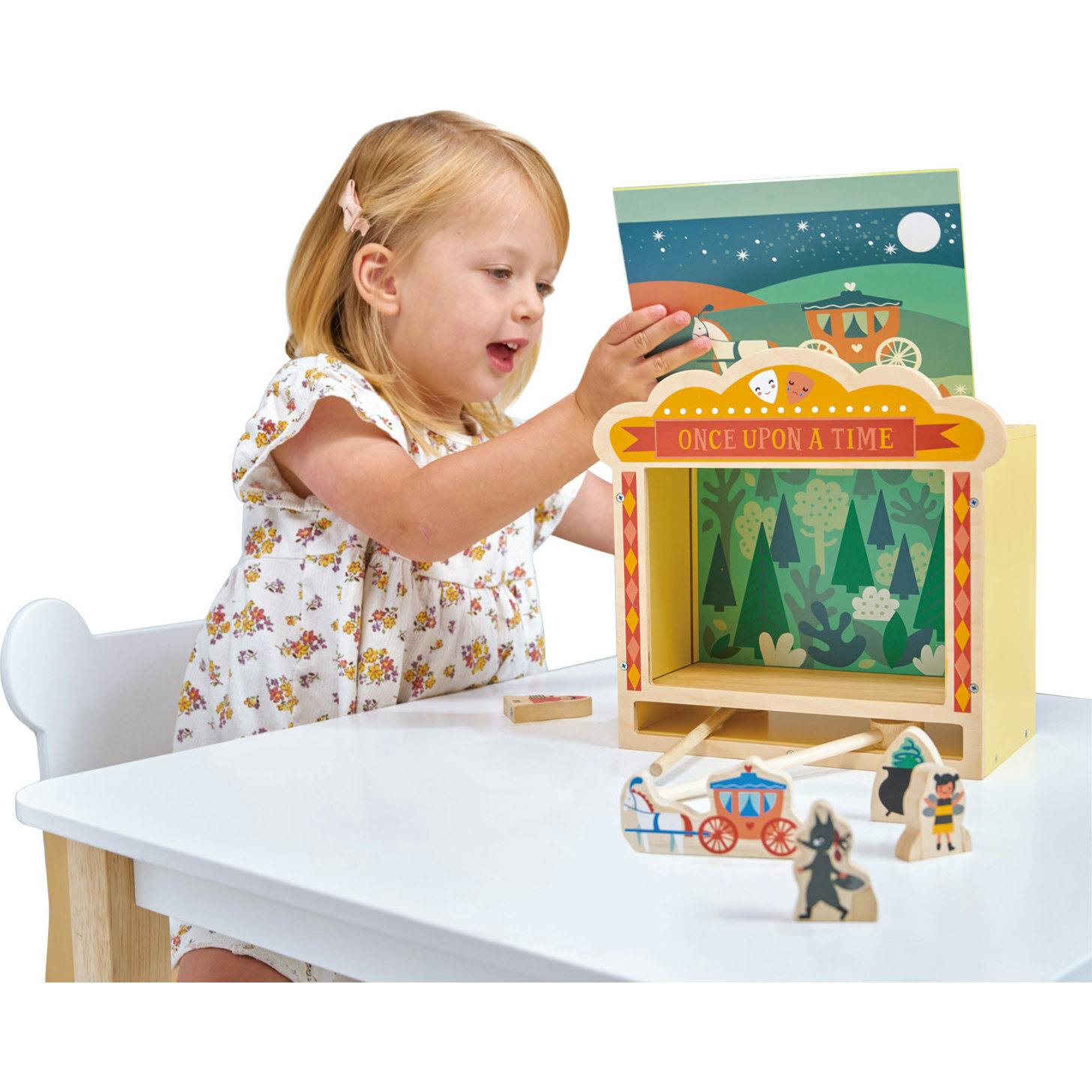 Wooden Tabletop Theatre