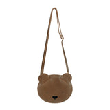 Britta Classic Purse | Bear | Cognac Classic Leather