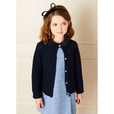 Openwork Cardigan in Navy (6mths-10yrs)