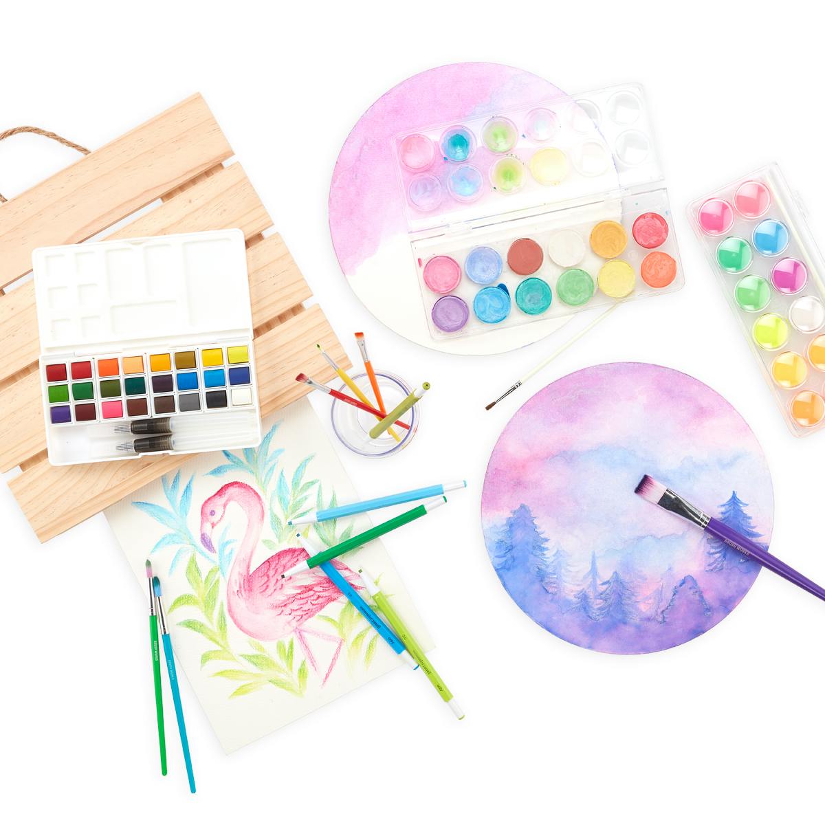 Chroma Blends Circular Watercolor Paper