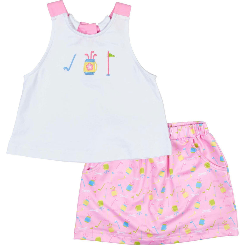 Top And Skort Set With Golf