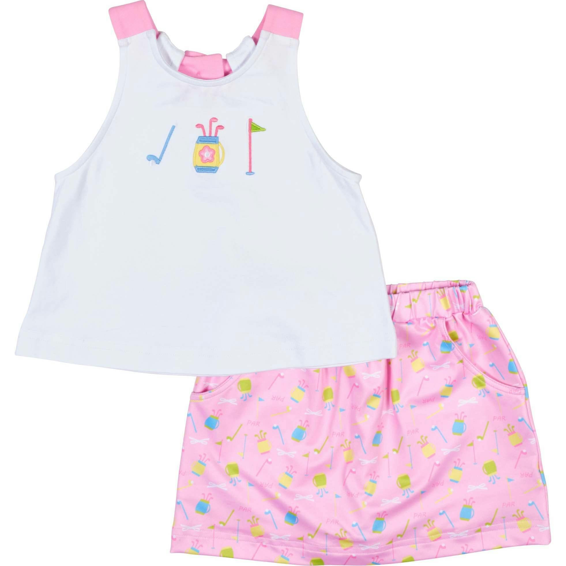 Top And Skort Set With Golf