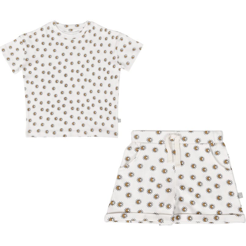 shirt & short set | sun ray
