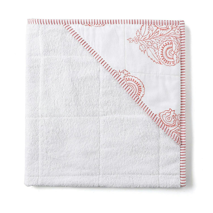 Block-Printed Terry Towel