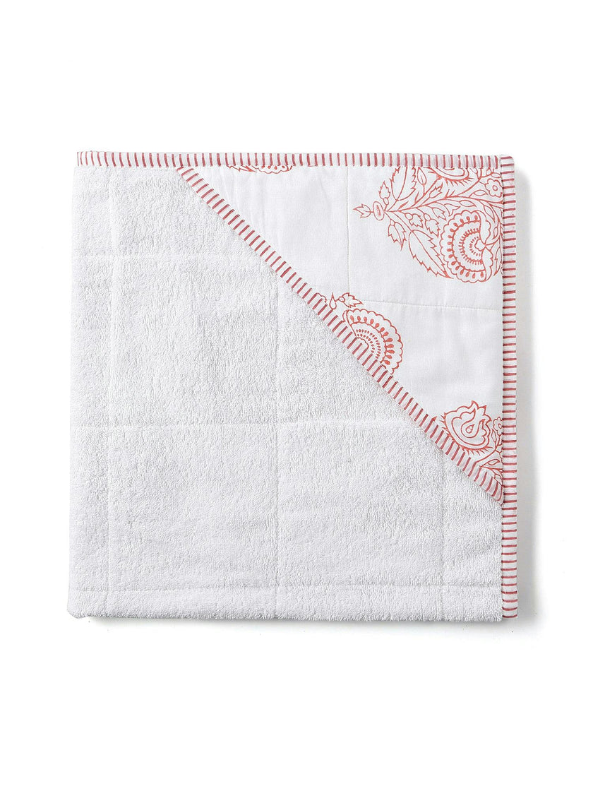 Block-Printed Terry Towel
