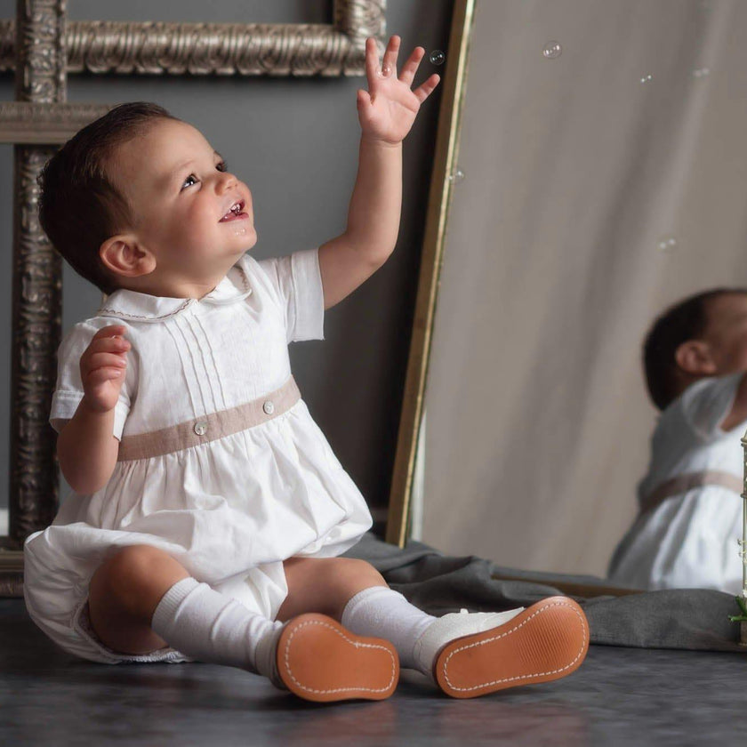 Ashton Linen Romper