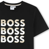 Black Sand Overlay Logo T-Shirt