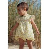 Romper Gilda Hand-Embroidered In Liberty, Florals
