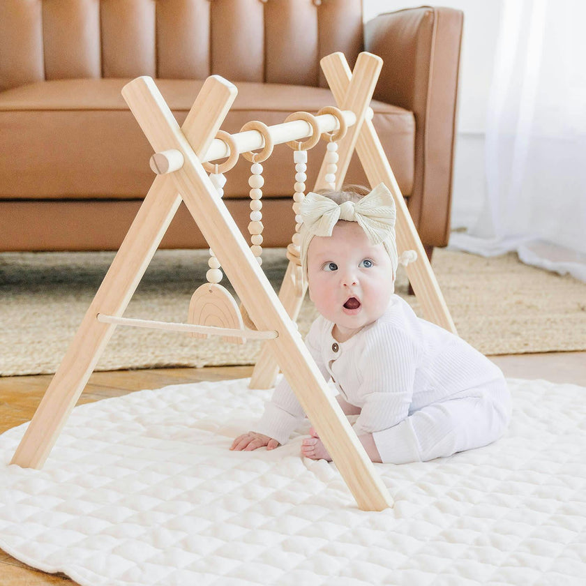 Linen Round Play Mat