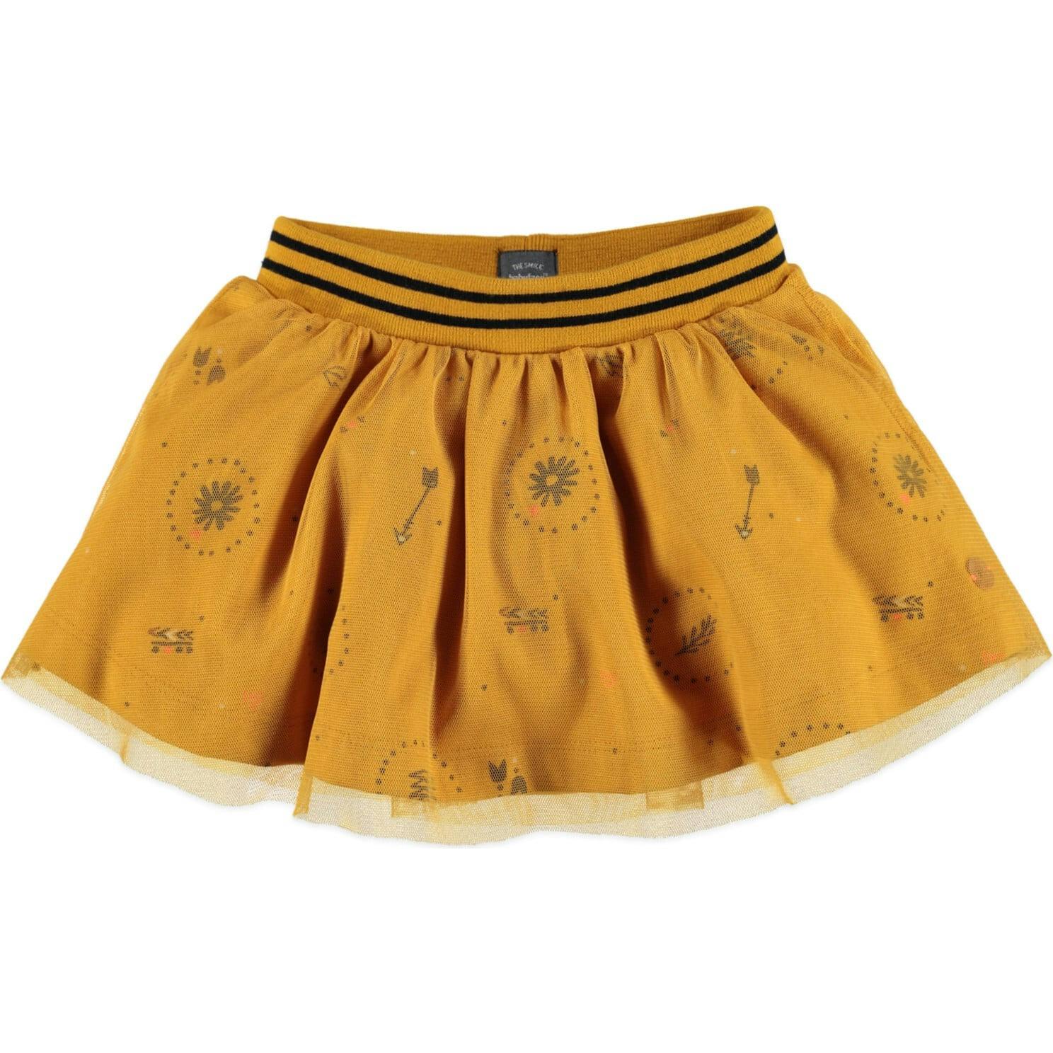Tulle Embroidered Skirt